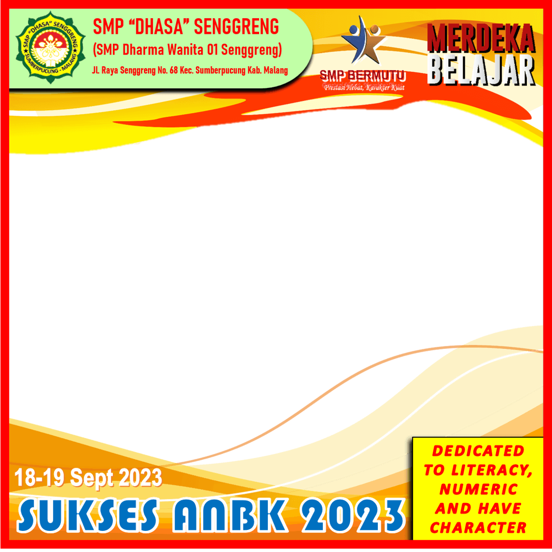 SUKSES ANBK SMP DHASA SENGGRENG 2023