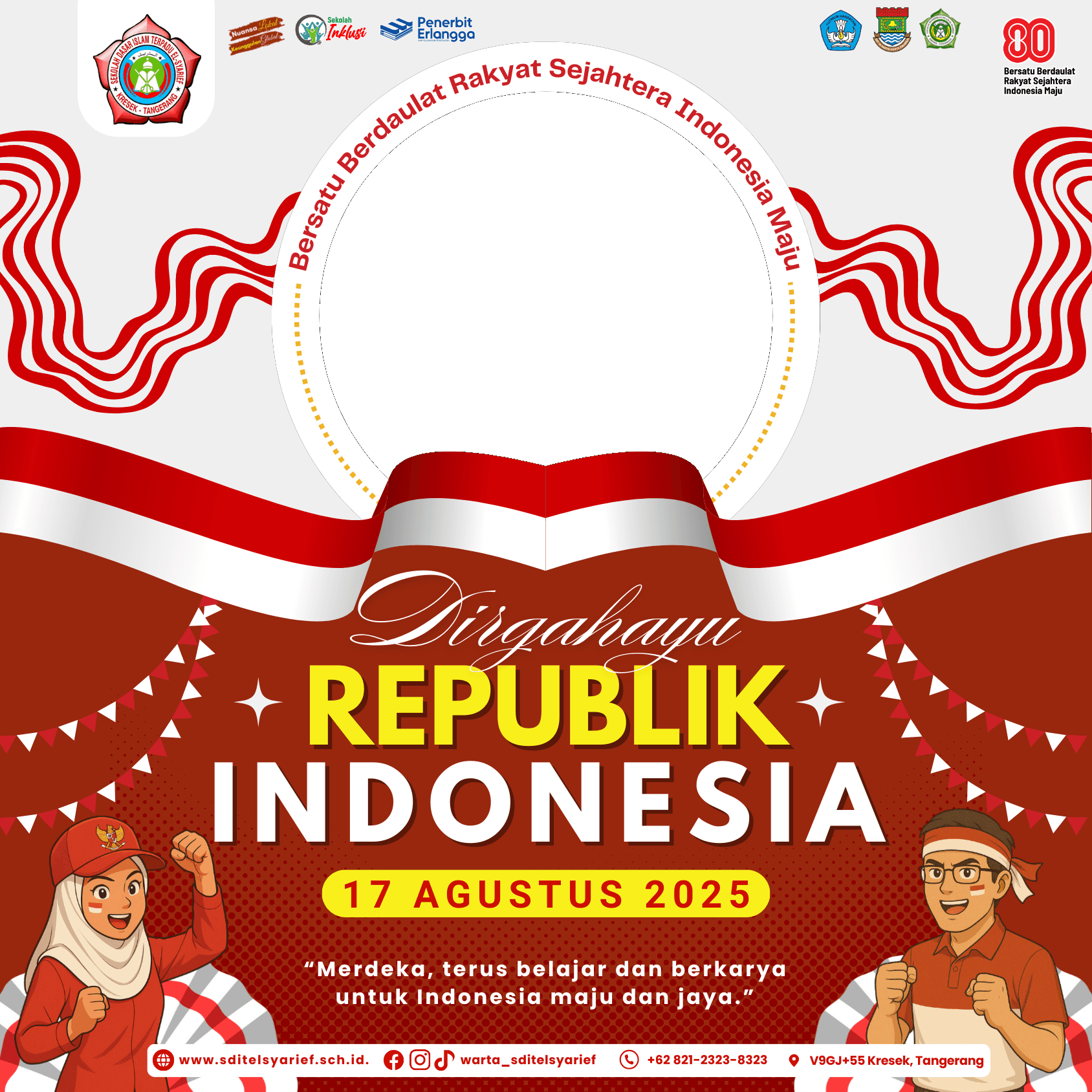 Dirgahayu ke-80 RI Merdeka