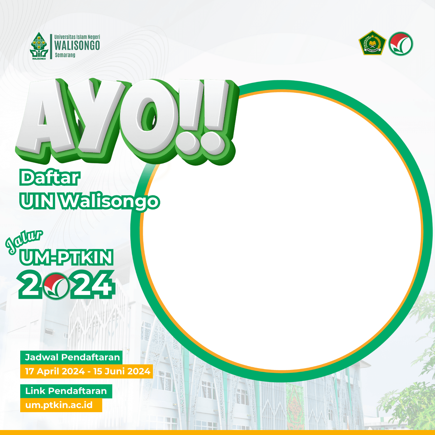 Ayo! Daftar UIN Walisongo Jalur UM-PTKIN 2024