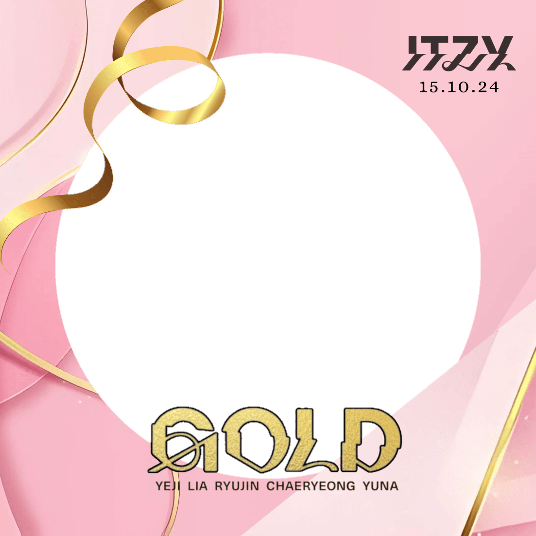 ITZY frame comeback Gold
