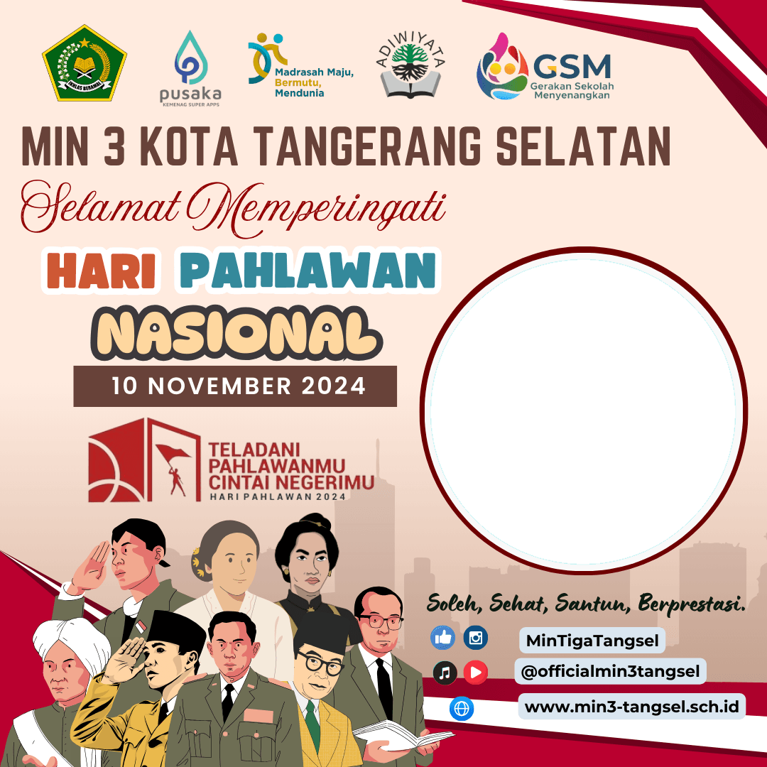 Min3TangselHariPahlawanNasional