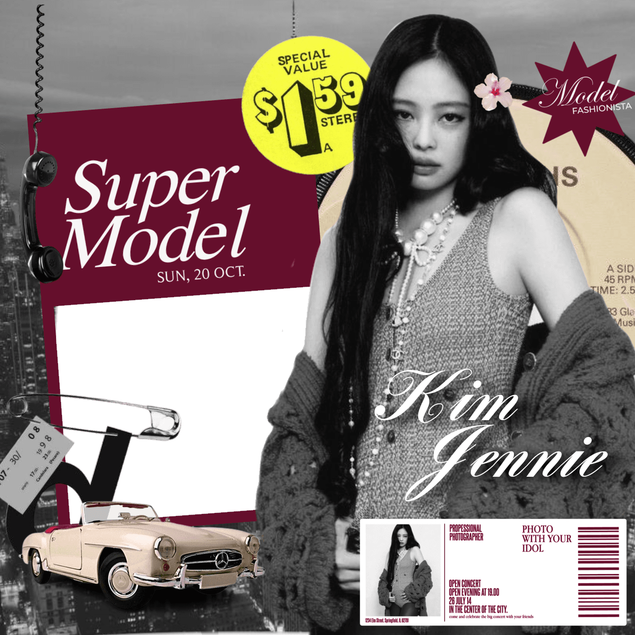 Kim Jennie's birthday celebration (Jourayna Westminster @Jgnnie)