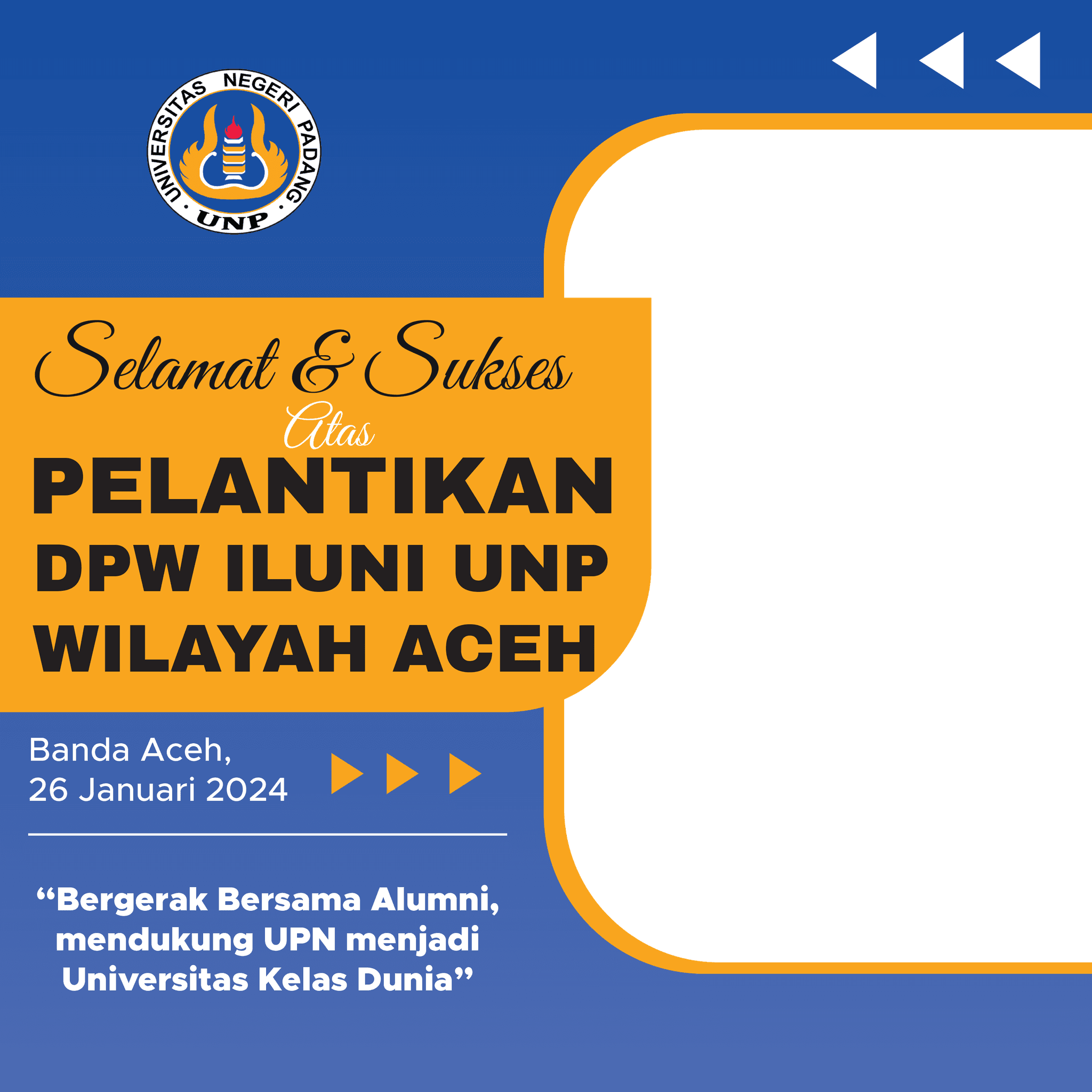 PELANTIKAN DPW ILUNI UNP WLIAYAH ACEH 