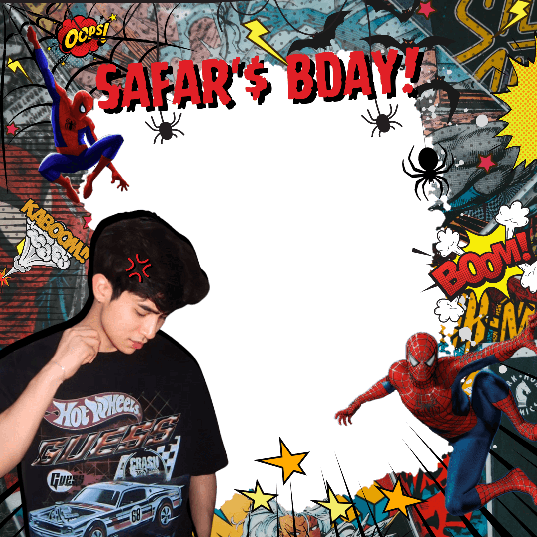 Safar's Bday! 🕷️