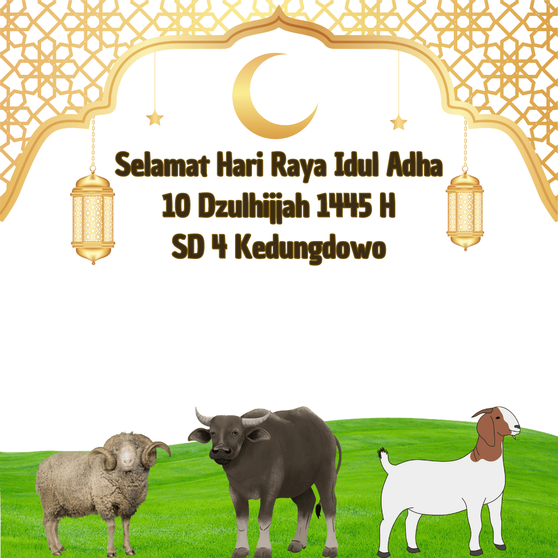 Ucapan Hari Raya Idul Adha 1445H