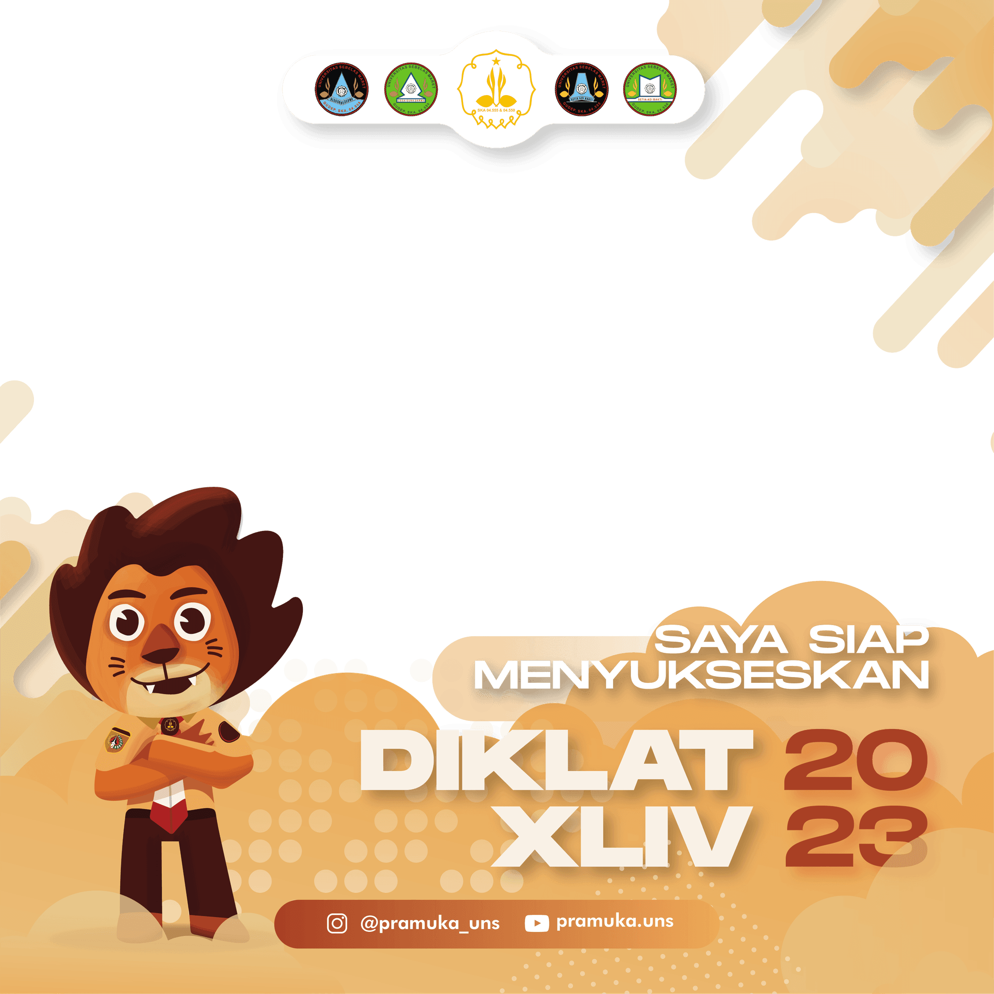 Klip Sangga Kerja DIKLAT XLIV Pramuka UNS Tahun 2023