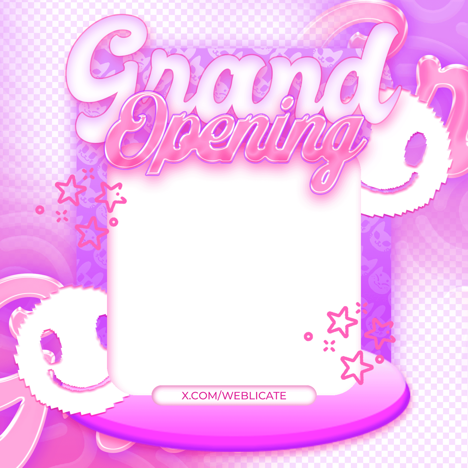 WEBLICATE GRAND OPENING! 🩷