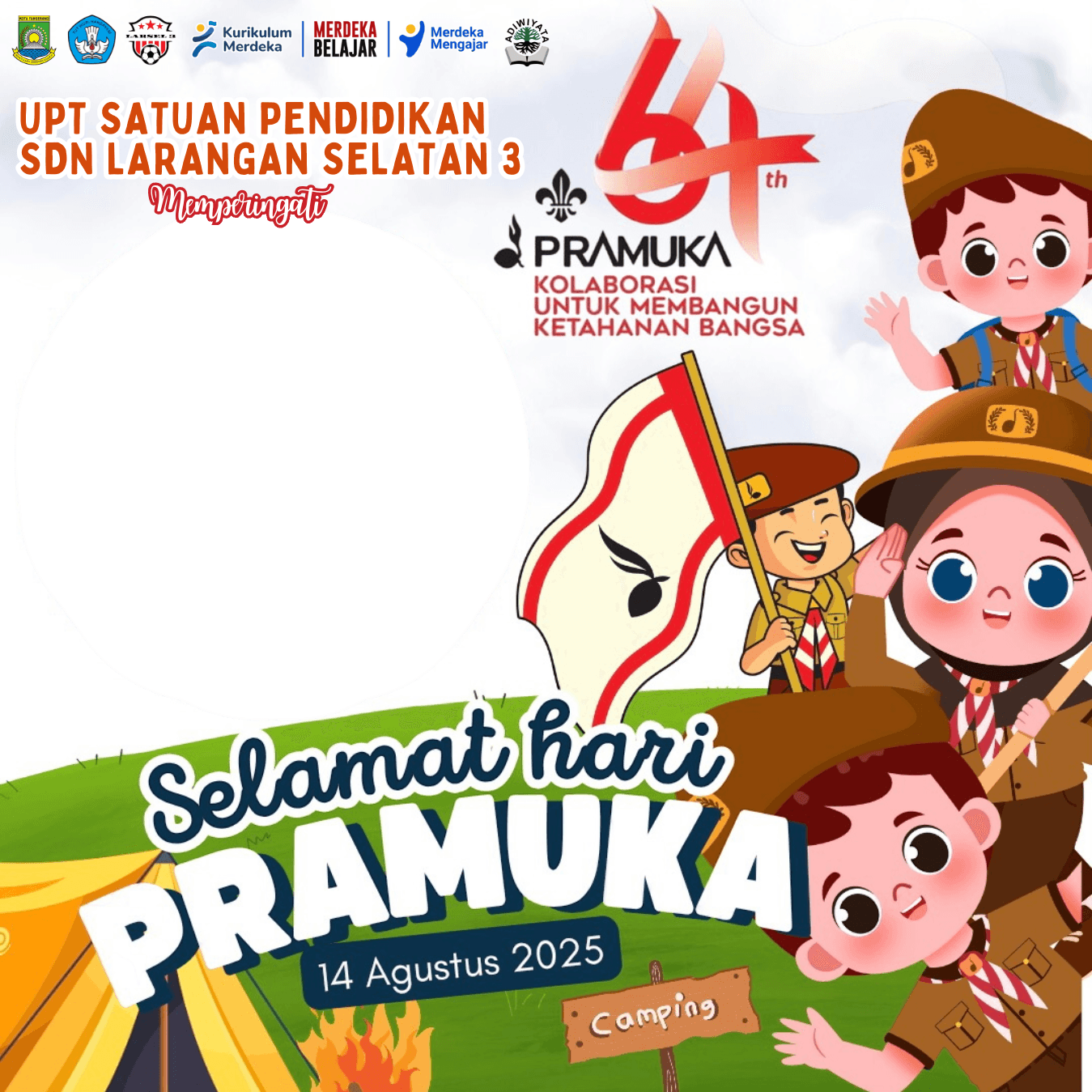 MEMPERINGATI HUT PRAMUKA KE 64