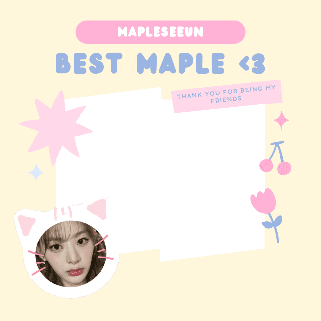 Hi, this is MapleSeeun!