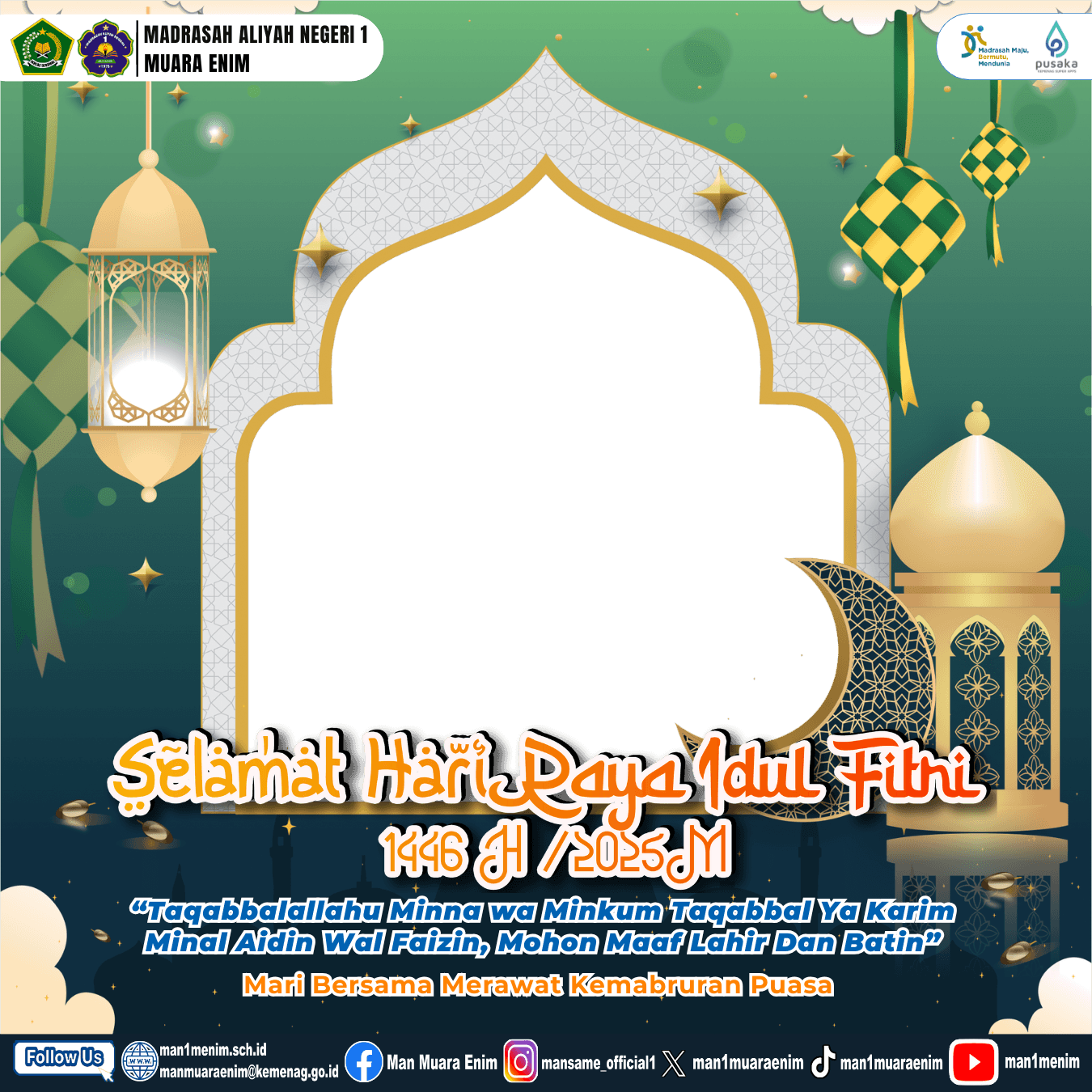 Selamat Hari Raya Idul Fitri 1446 H