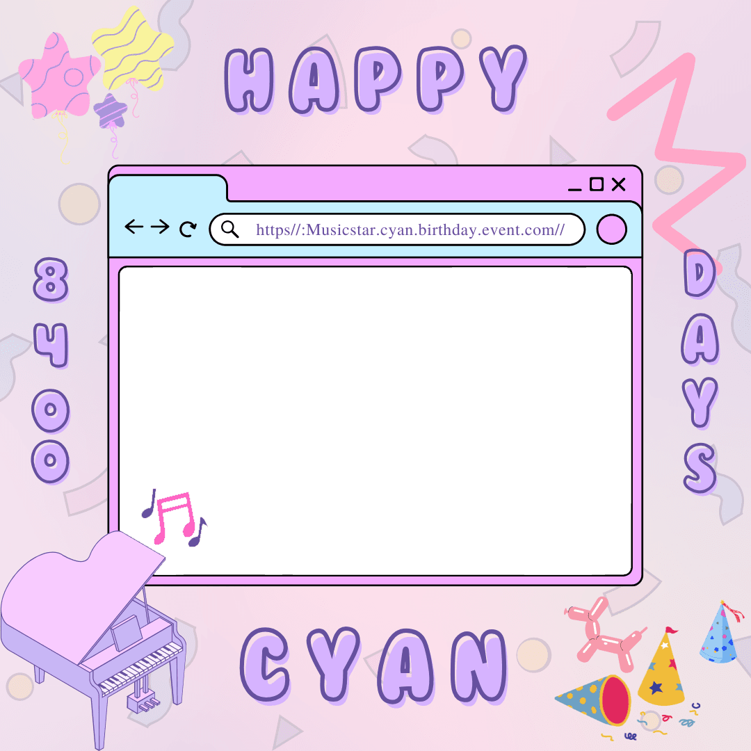 Cyan B-day