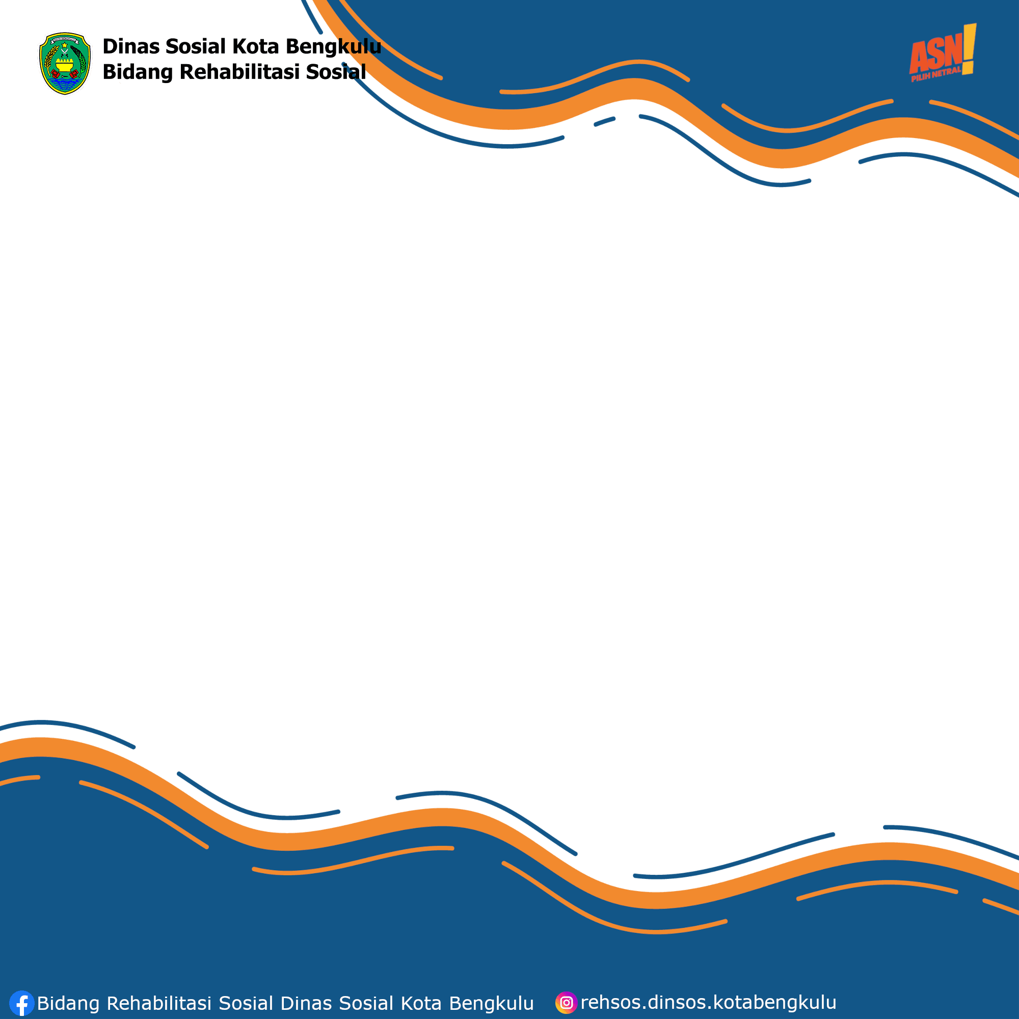 Frame Rehsos Biru Kota Bengkulu