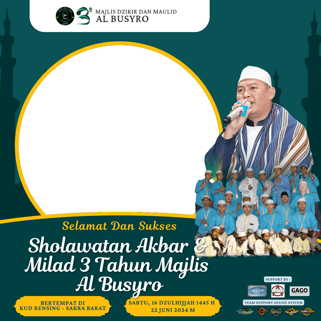 MILAD KE 3 TAHUN MAJLIS AL BUSYRO