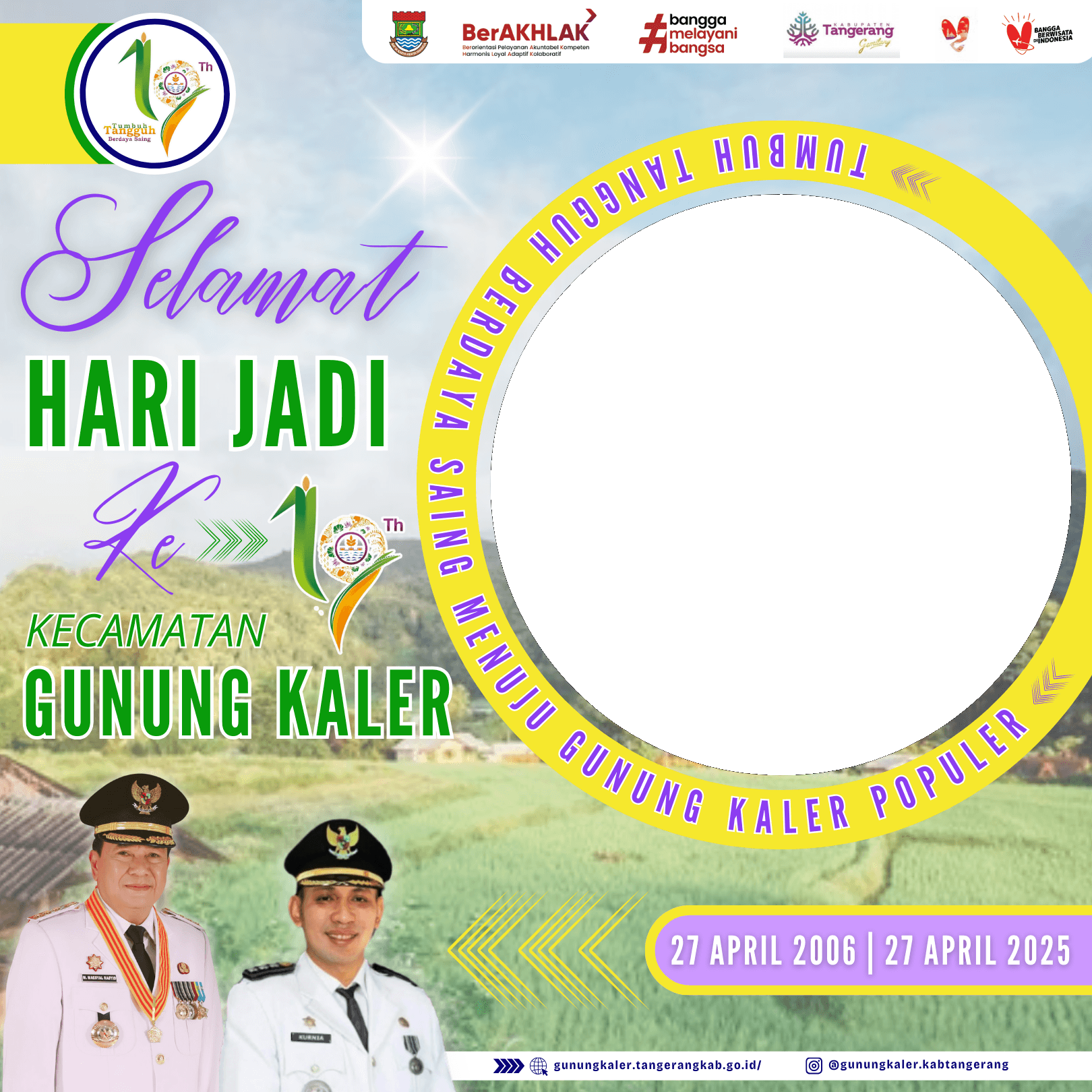Hari Jadi Ke-19 Gunung Kaler 2025