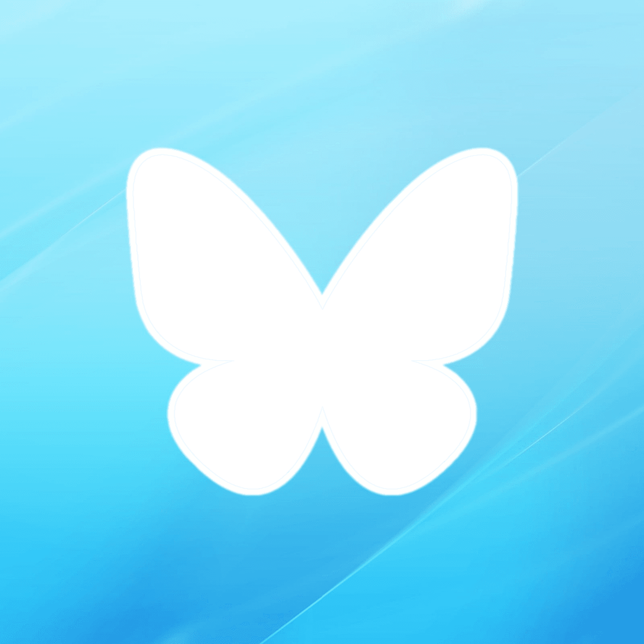 Bluesky boarder white