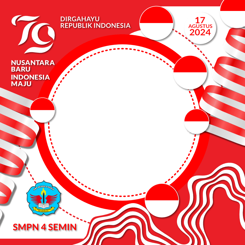 HUT Ke-79 RI Tahun 2024 SMPN 4 Semin