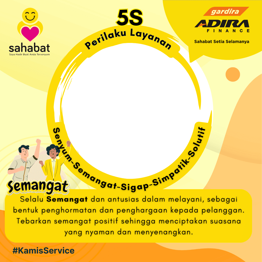Perilaku Layanan Semangat