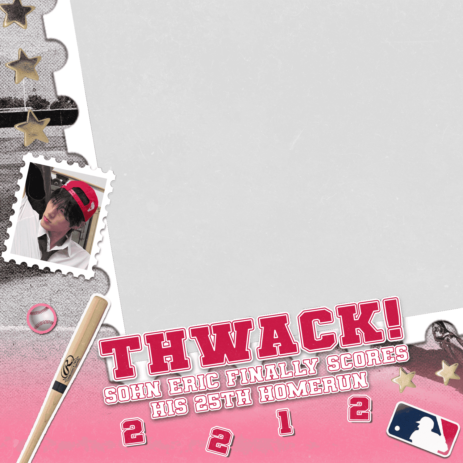 Thwack! Sohn Eric Finally Scores His 25th Homerun