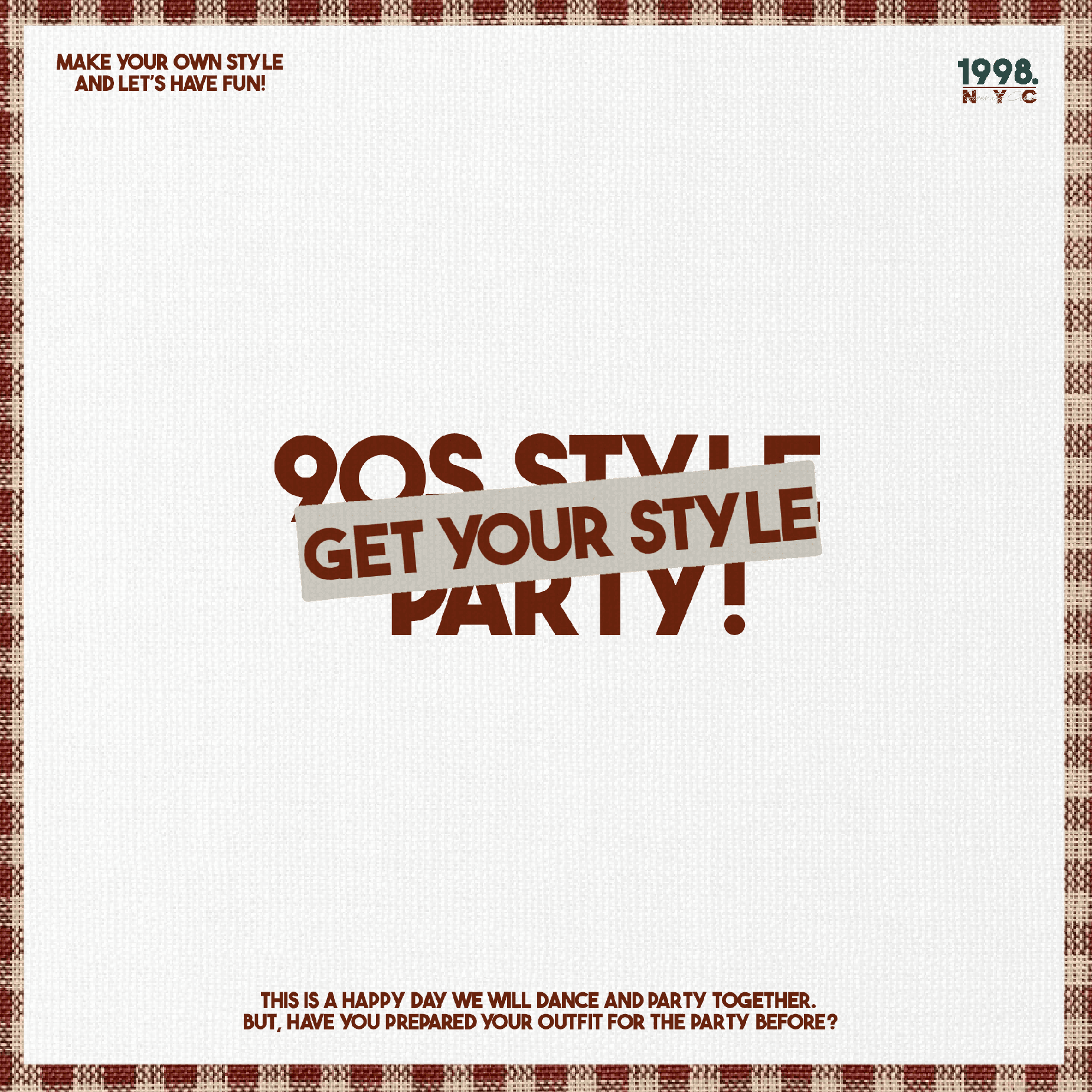 90s Style Party!