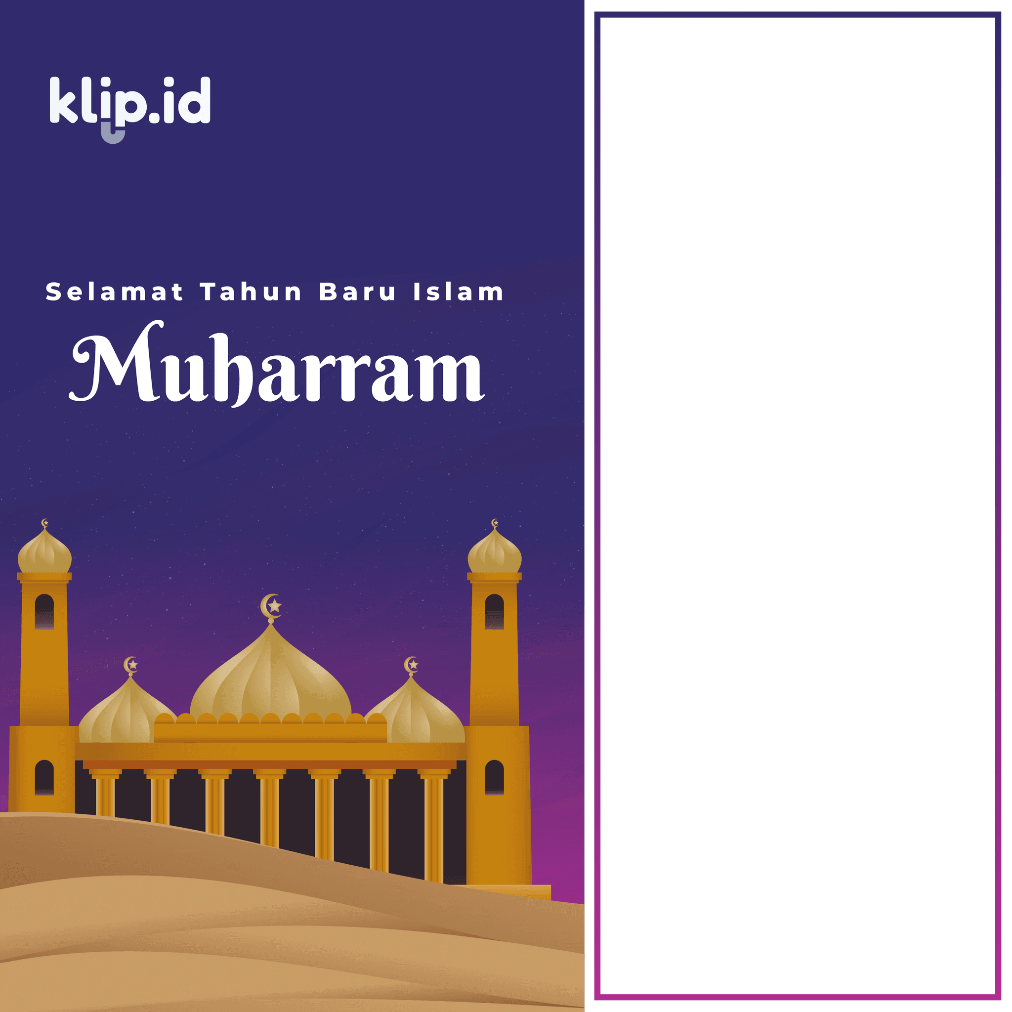 Selamat Tahun Baru Islam 1444 Hijriah. 
