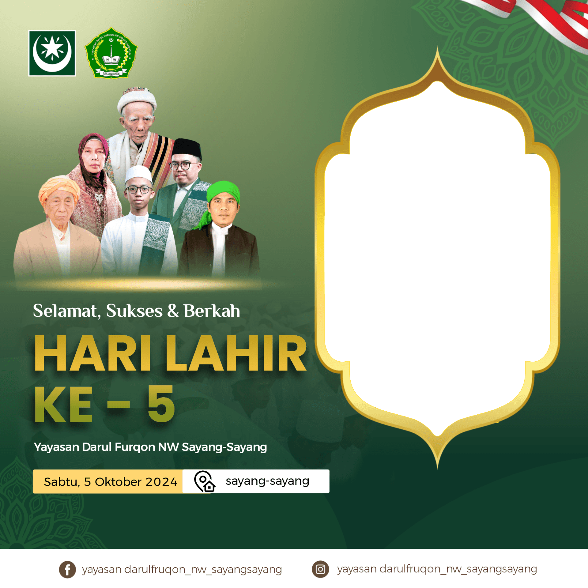 HARLAH YANG KE - 5 DARUL FURQON NW SAYANG-SAYANG