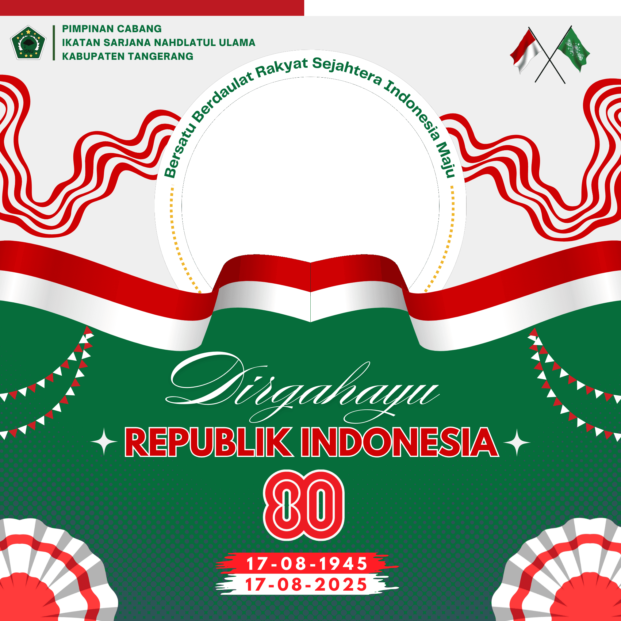 Dirgahayu ke 80 Republik Indonesia MERDEKA