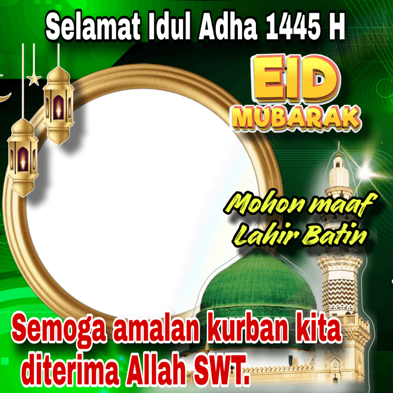 Selamat Idul Adha 1445 H 17 Juni 2024 