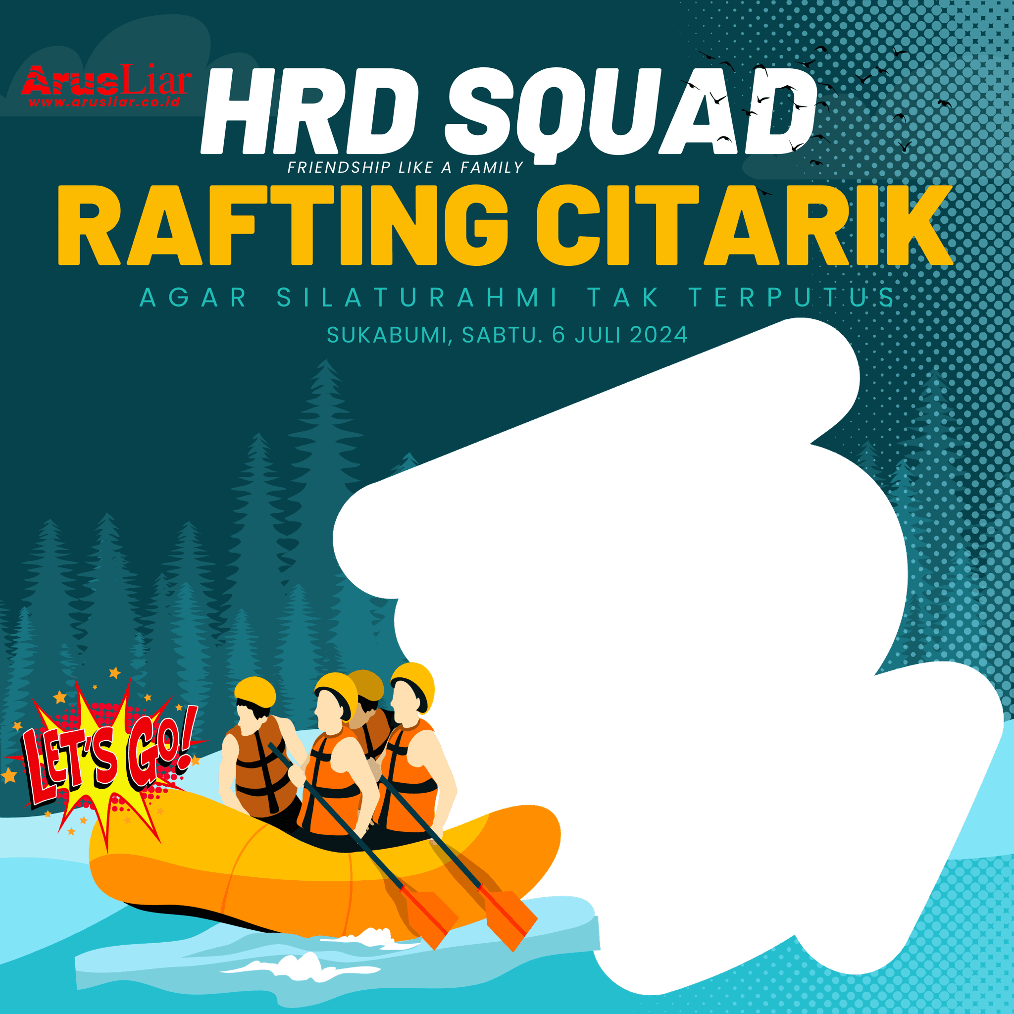 HRD Squad Rafting Citarik