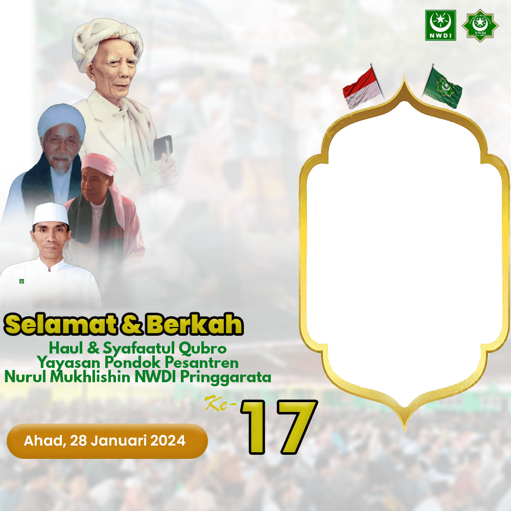 HAUL & SYAFAATUL QUBRO YPP NURUL MUKHLISHIN NWDI KE 17