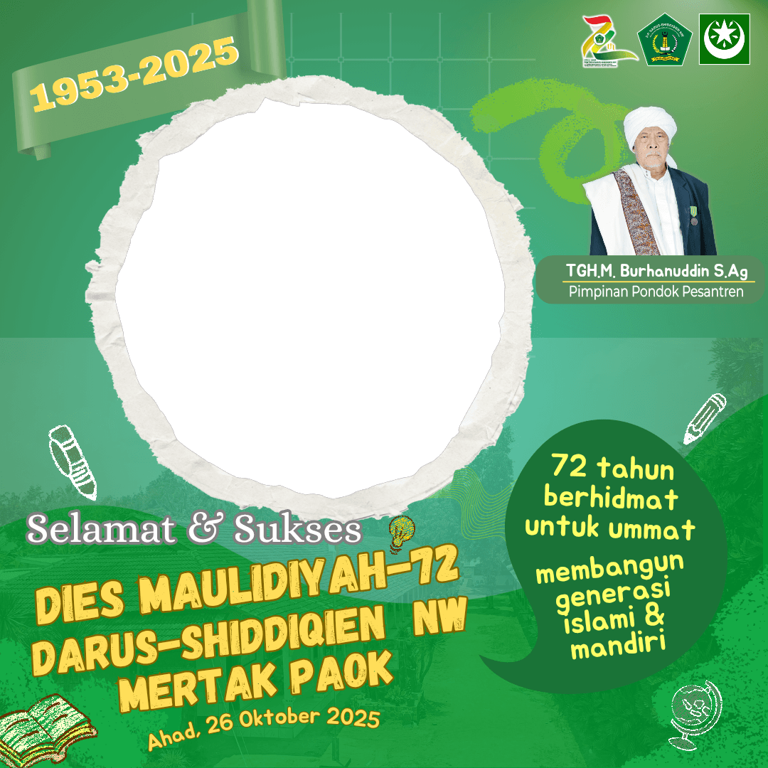 Dies Maulidiyah-72 Darus-shiddiqien NW