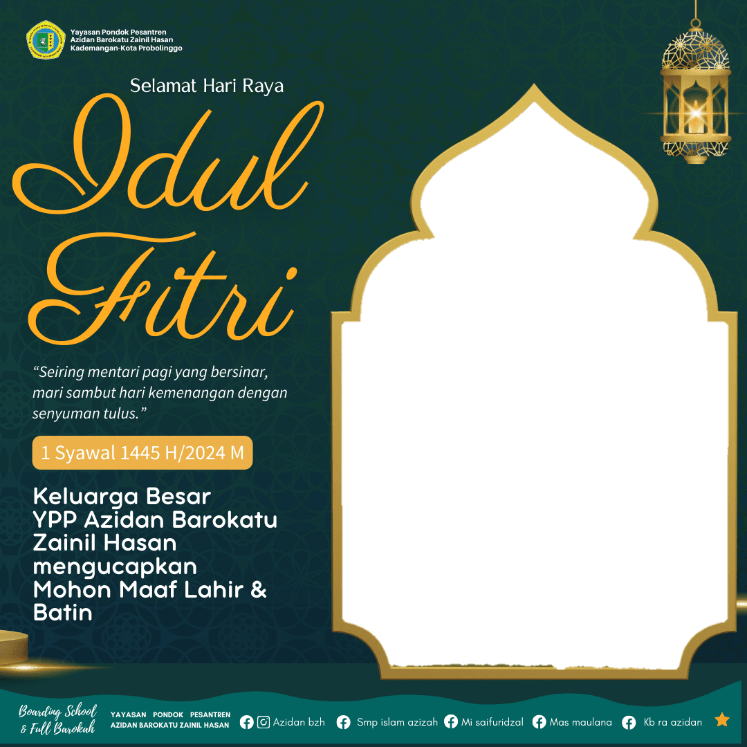 Bingkai Lebaran YPP AZIDAN