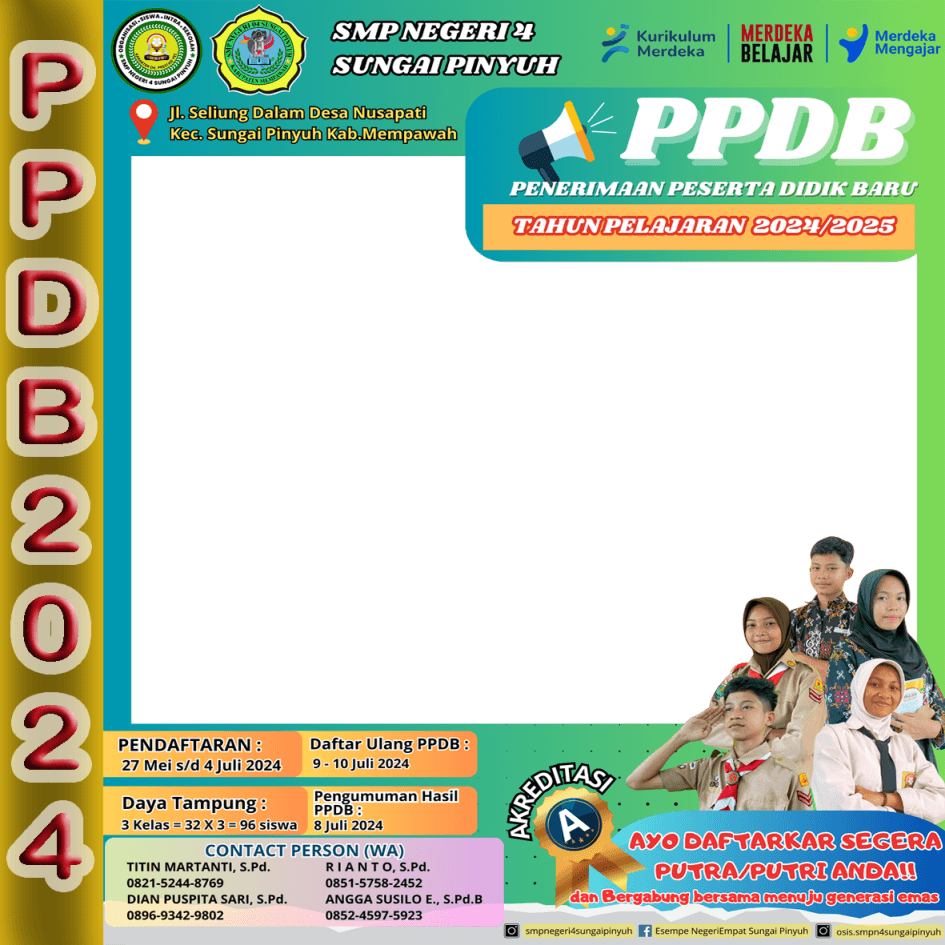 PPDB SMPN 4 SUNGAI PINYUH