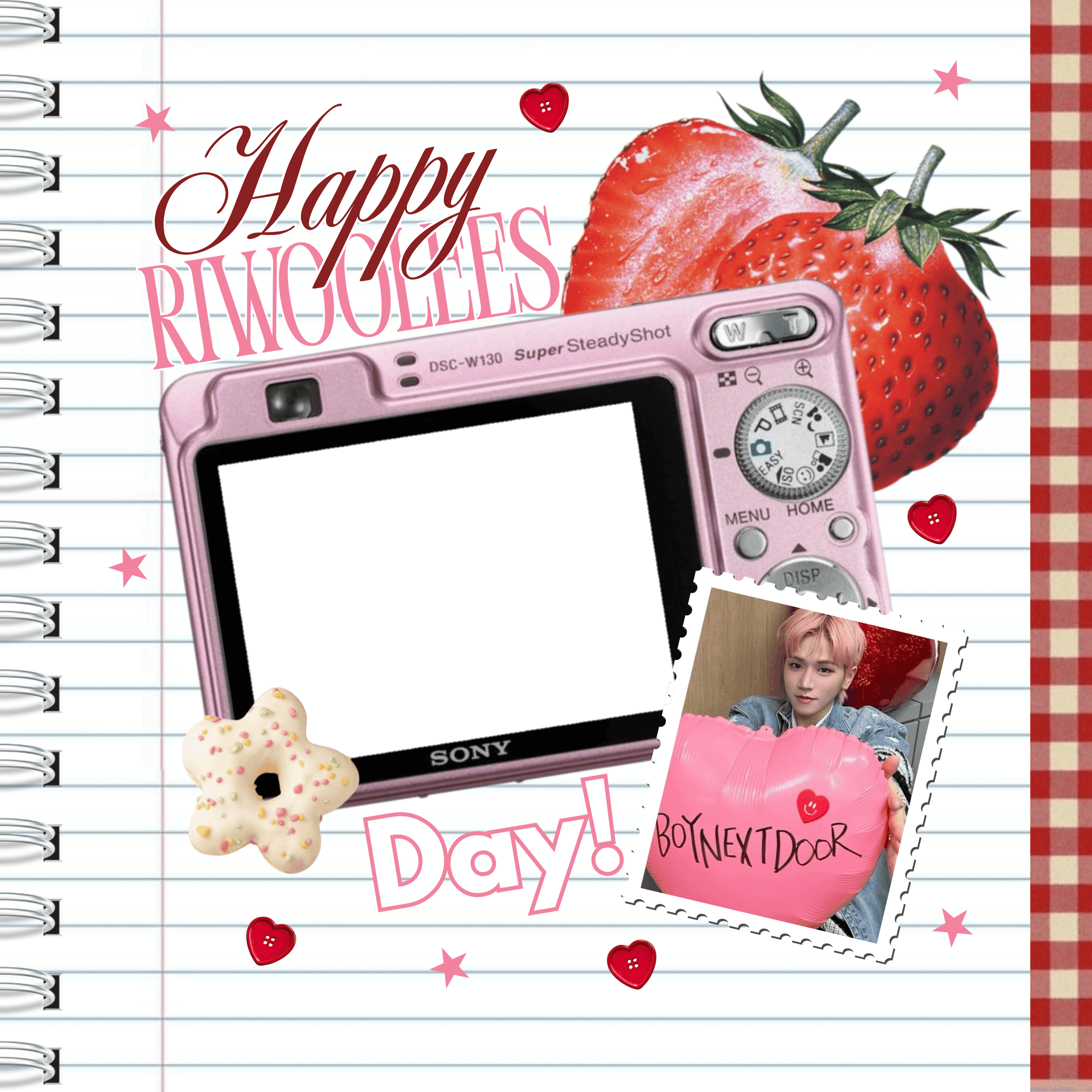 Have a StrawbeRiwoo Day!