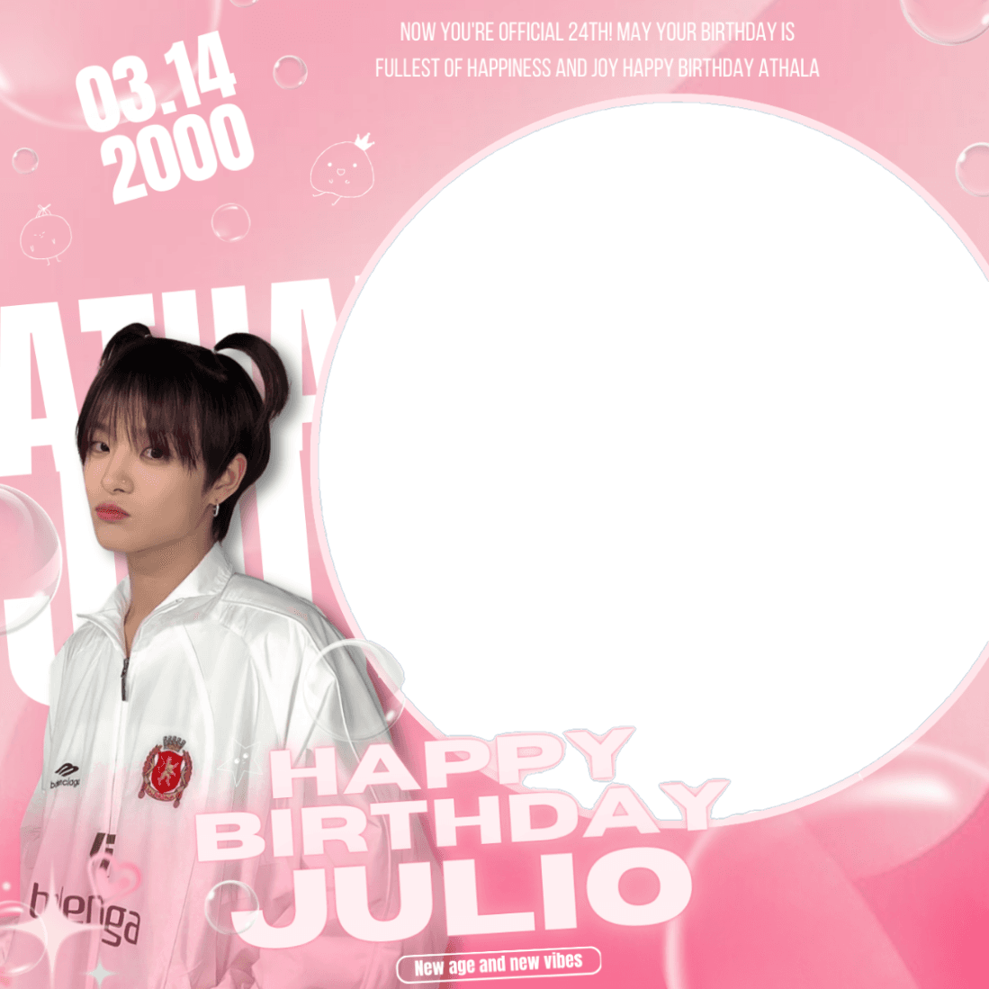 ATHALA JULIO BIRTHDAY 