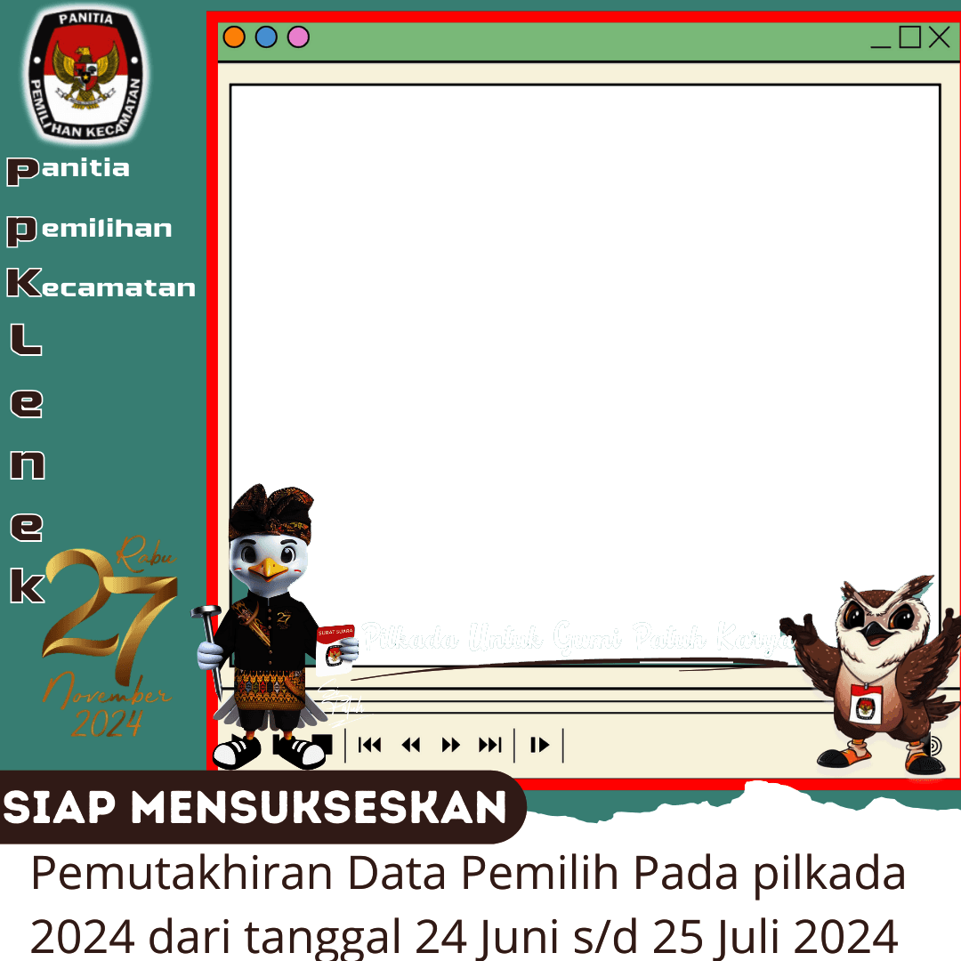 SUKSESKAN PEMUTAKHIRAN DATA PILKADA