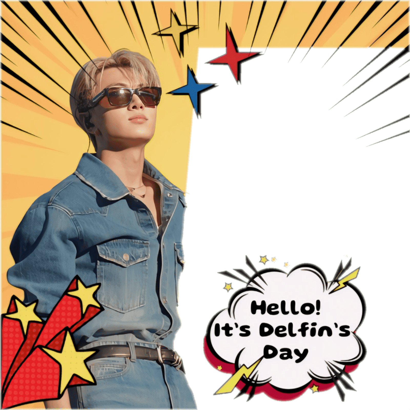 It’s Delfin’s day! 