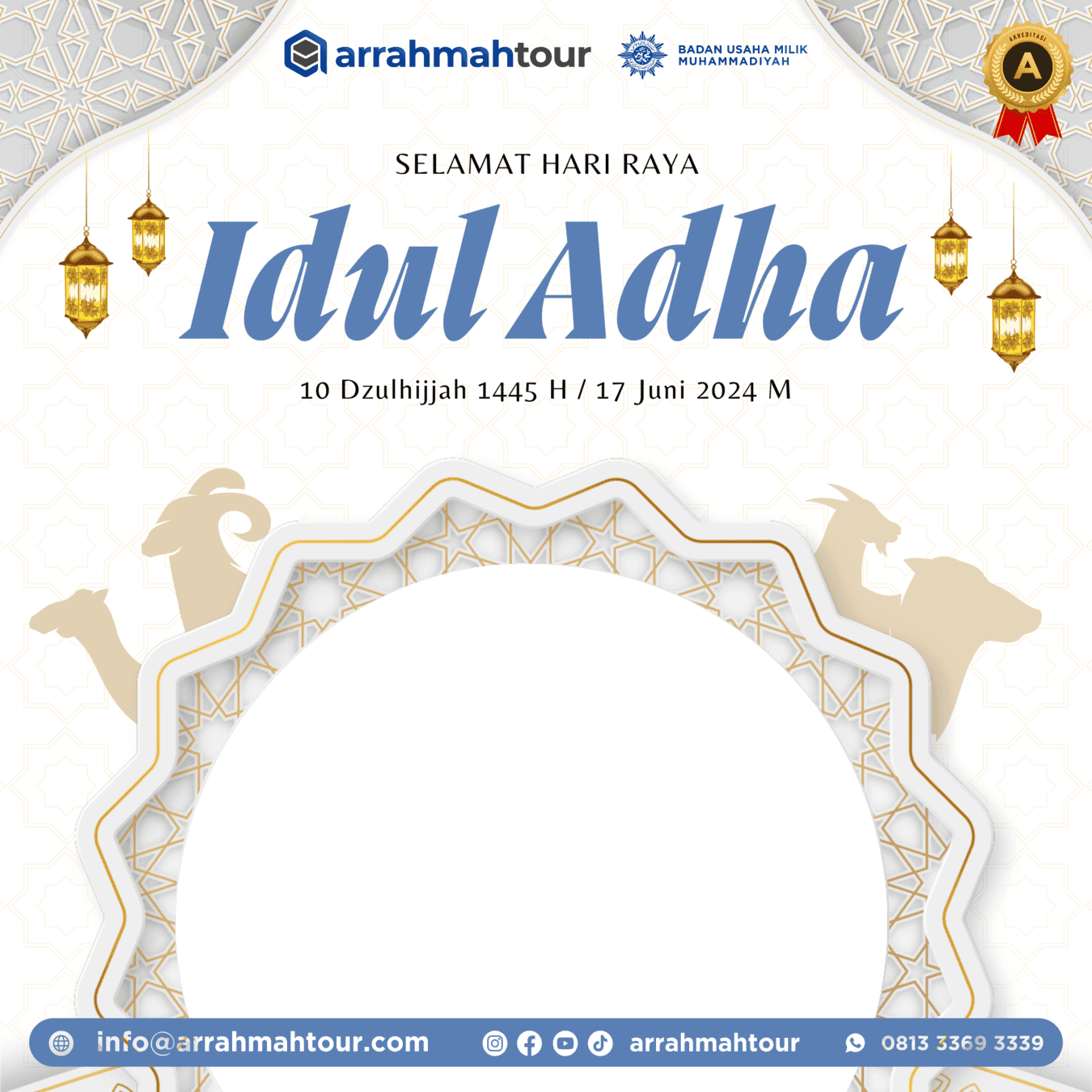 Selamat Idul Adha 10 Zulhijjah 1445 H