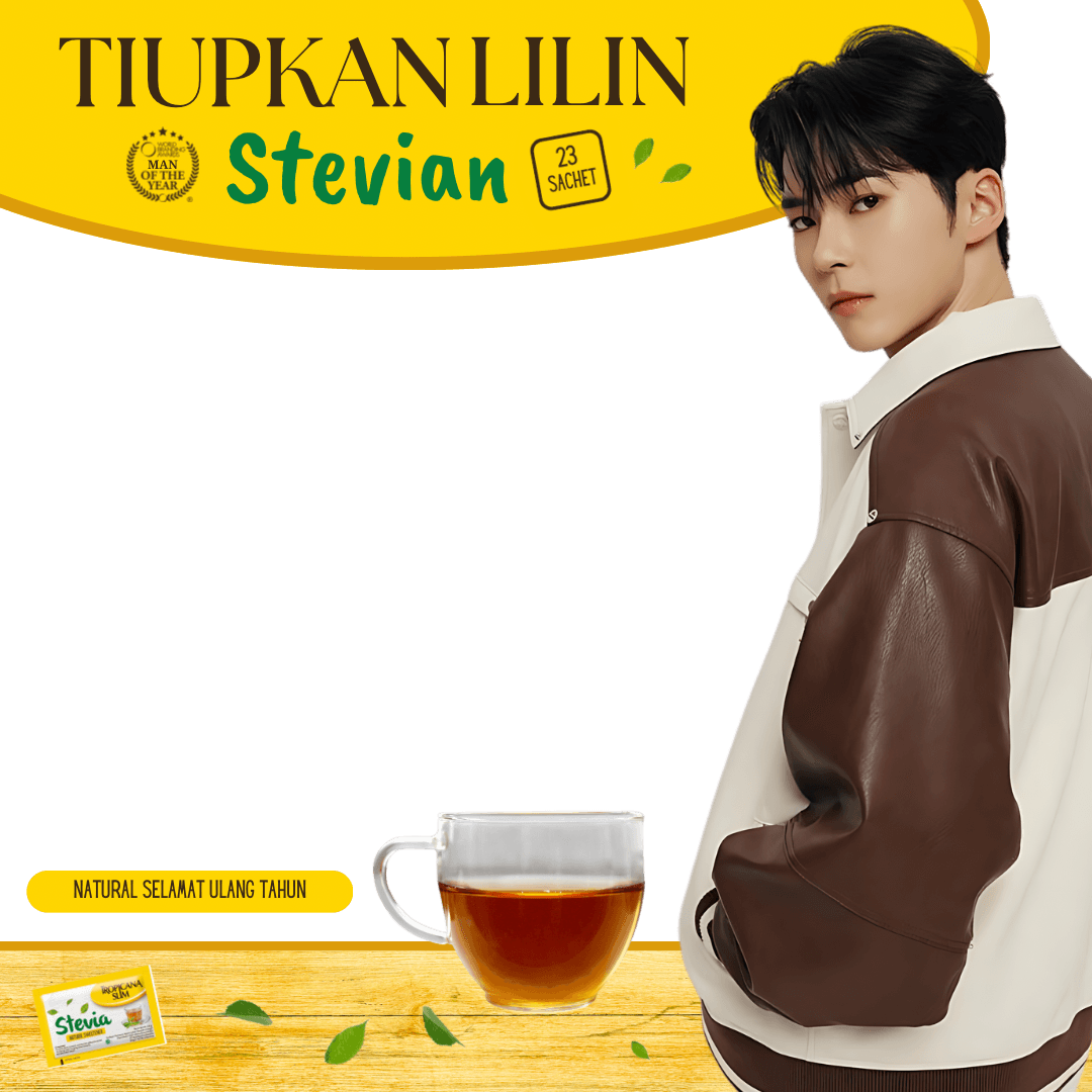 Tiupkan lilin, untuk Stevian!