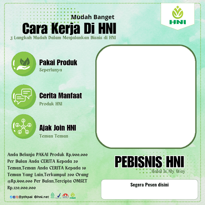 Cara BISNIS di HNI