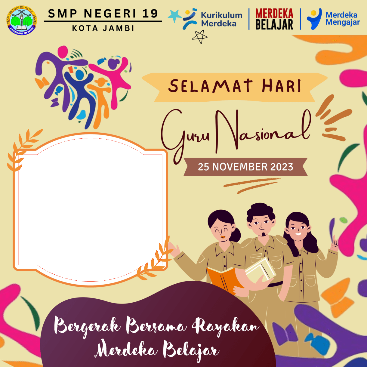 Hari Guru Nasional dari SMP N 19 Kota Jambi