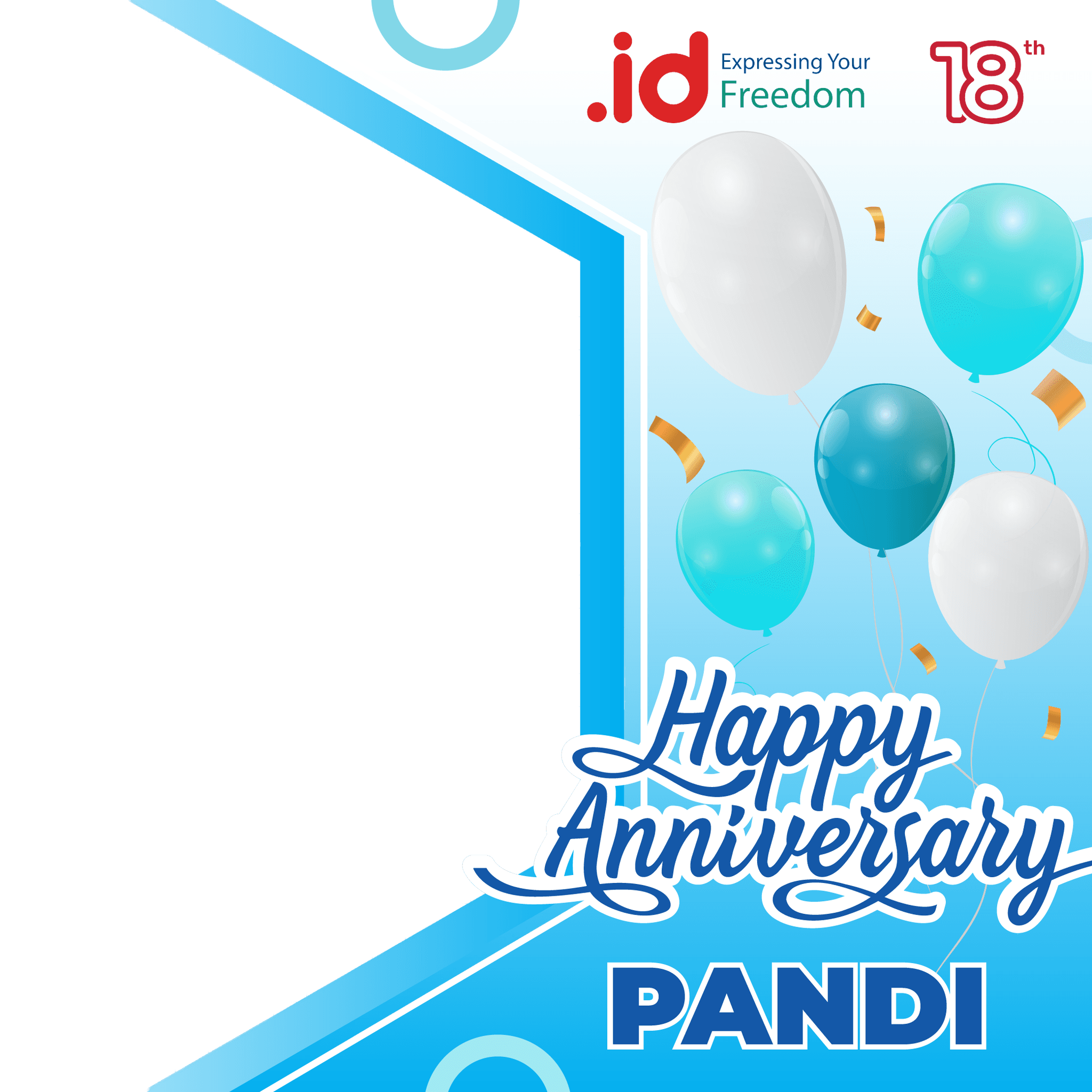 Happy Anniversary Pandi ke-18