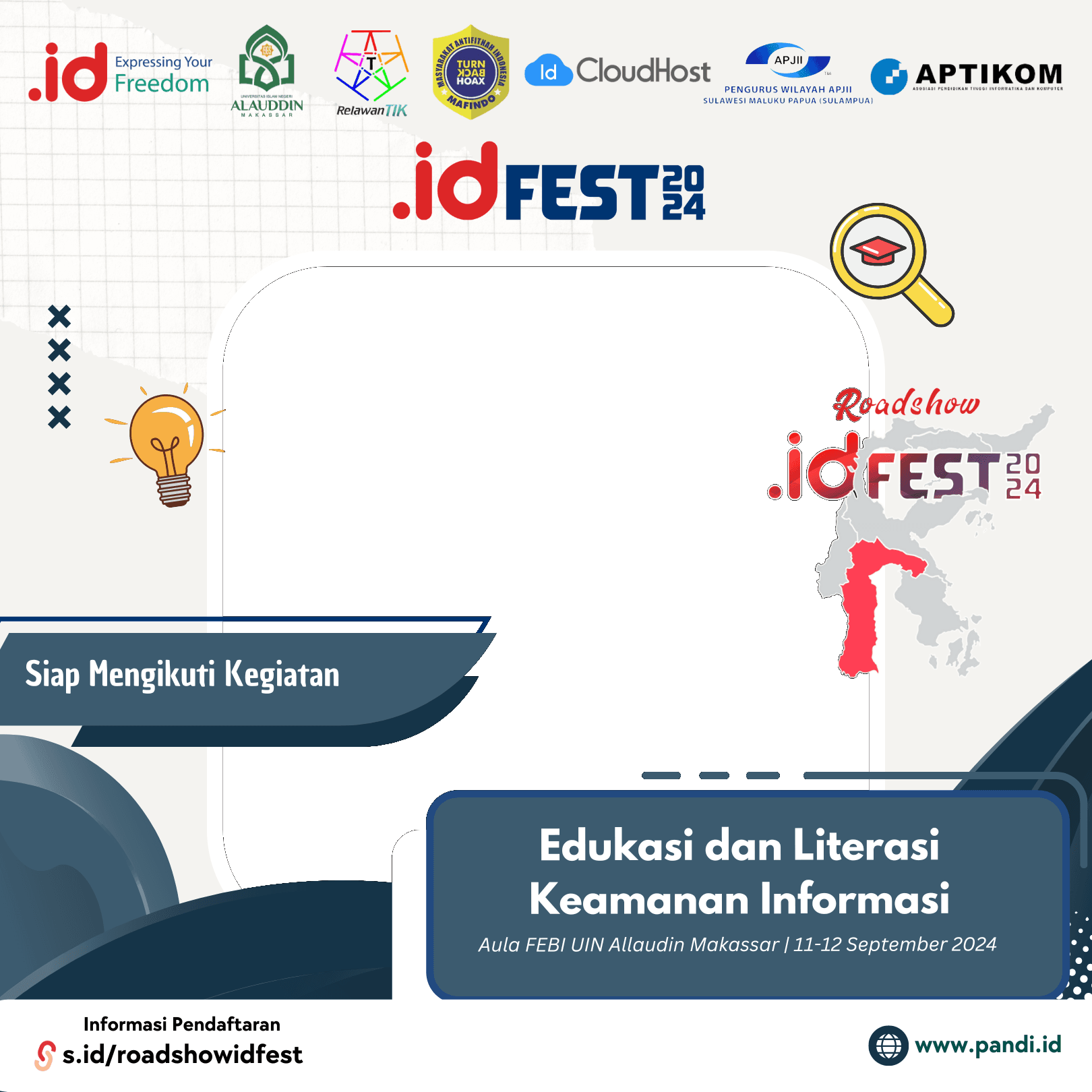 Roadshow IdFest 2024 - Edukasi dan Literasi Keamanan Informasi