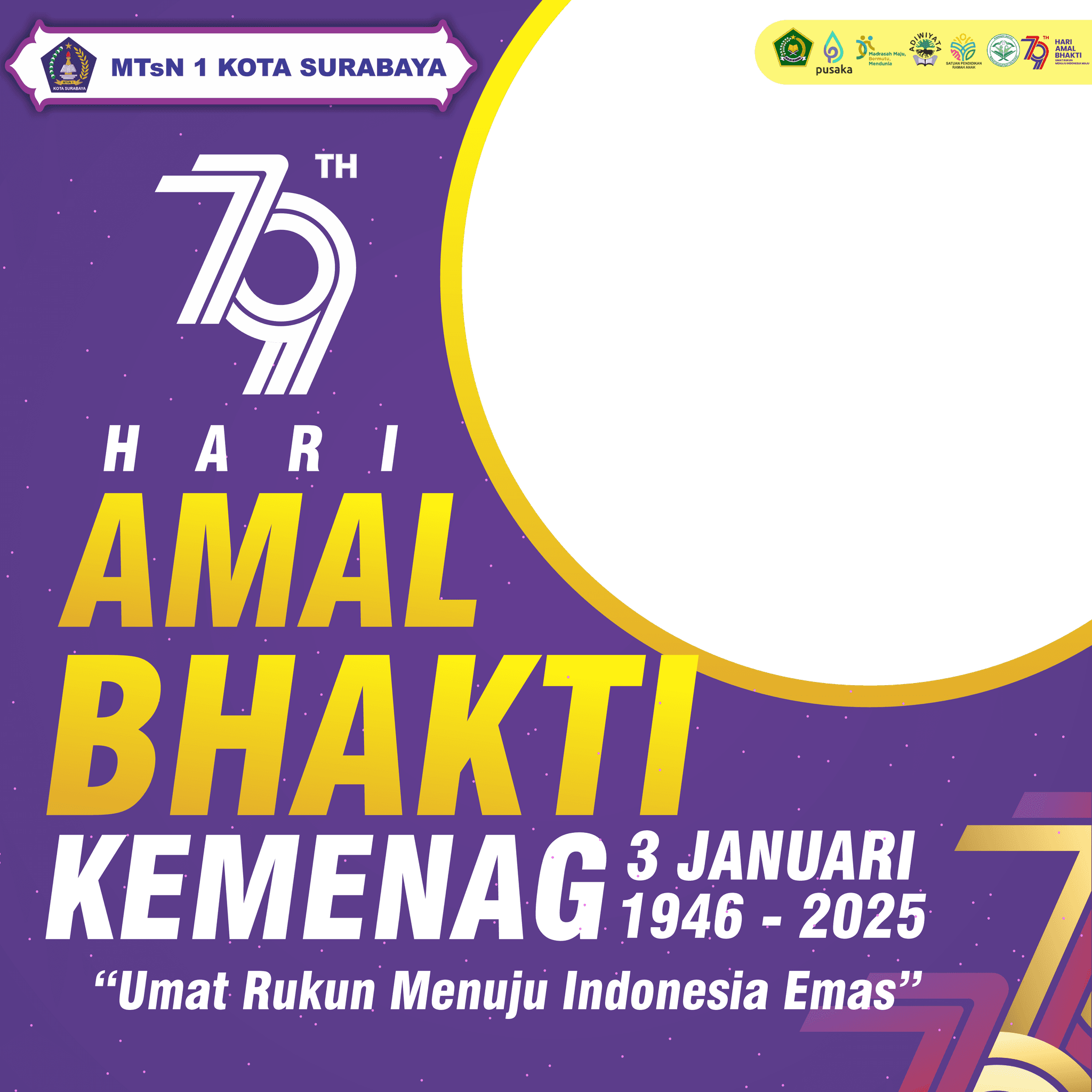 HAB KEMENAG KE 79 MTsN 1 KOTA SURABAYA