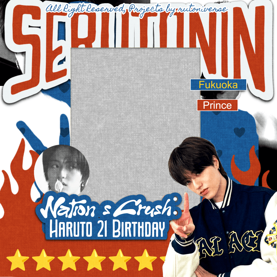 Fukuoka Serutonin Bliss: Nation's Crush Haruto 21st Savage.