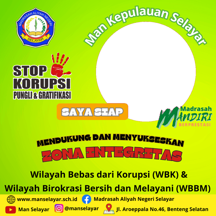 MAN SELAYAR ZONA INTEGRITAS