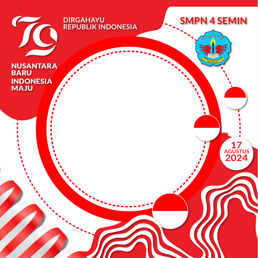 HUT Ke-79 RI Tahun 2024 SMPN 4 Semin