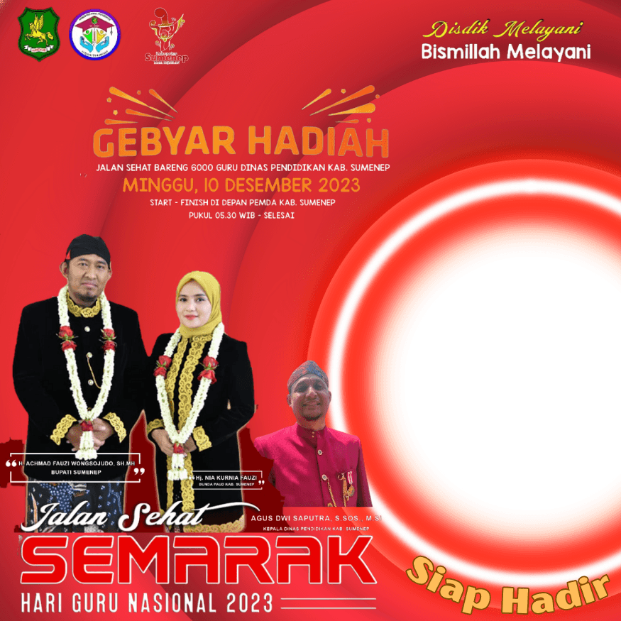 Jalan Sehat Semarak Hari Guru Nasional 2023