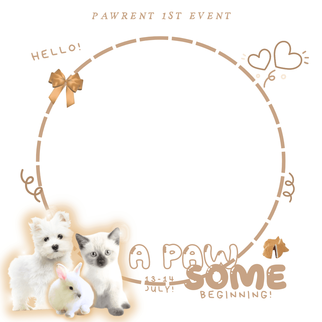 PAWRENT 1ST EVENT — A PAWSOME BEGINNING 🐾
