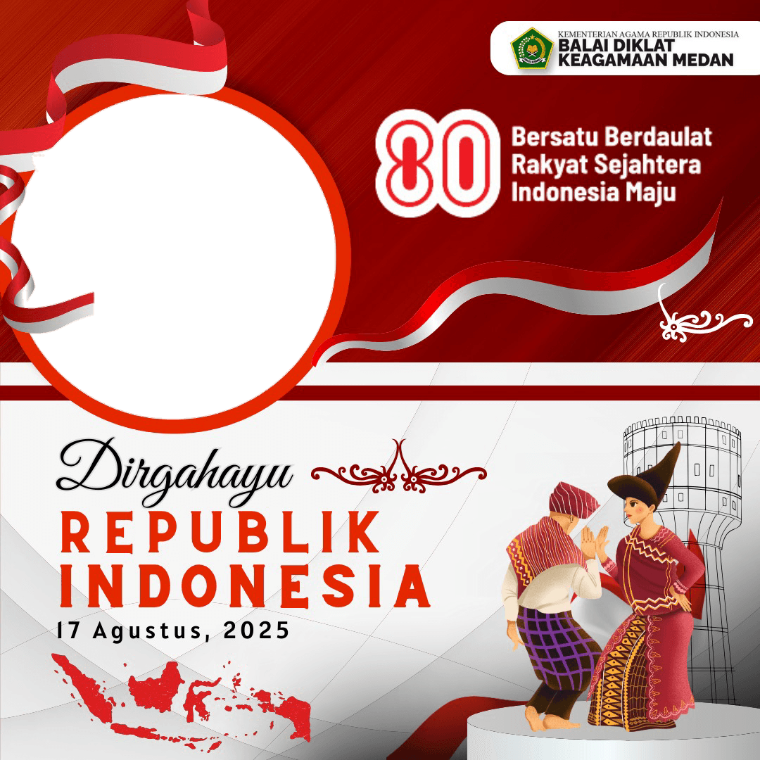 HUT RI ke 80 BDK Medan