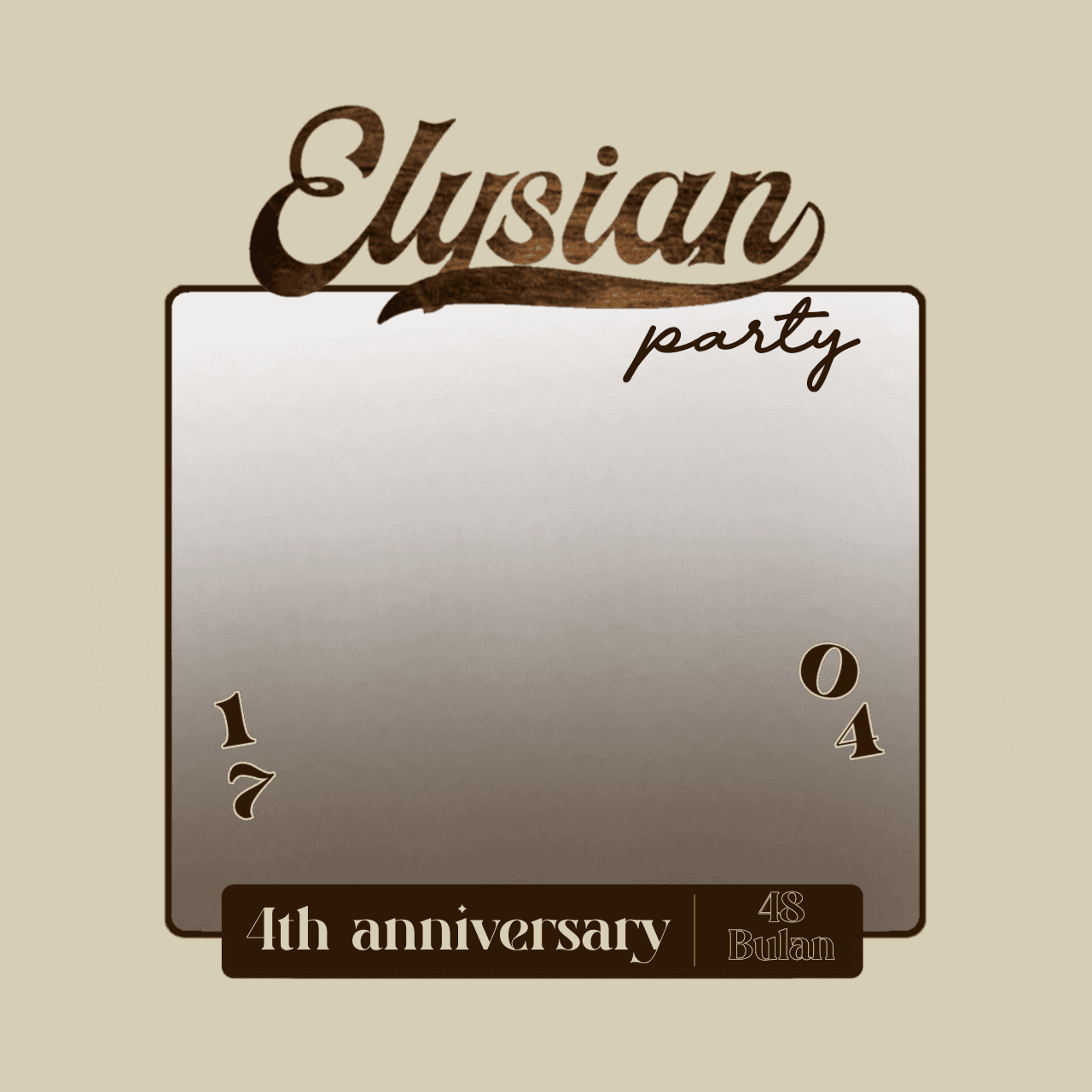 Elysian 4 Tahun!